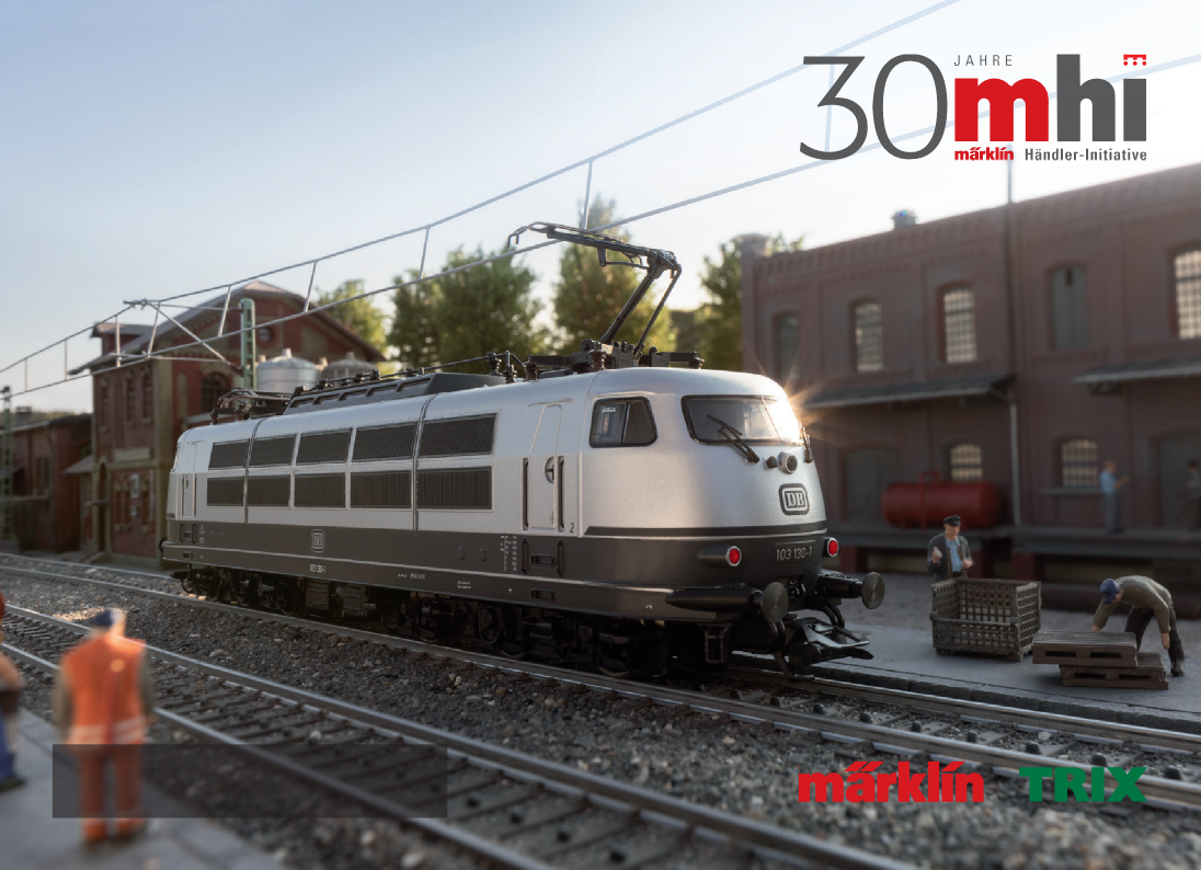 Marklin 39153 Class 103 Electric Locomotive MHi 30 years Metal Marklin 39153 Class 103 Electric Locomotive MHi 30 years Metal