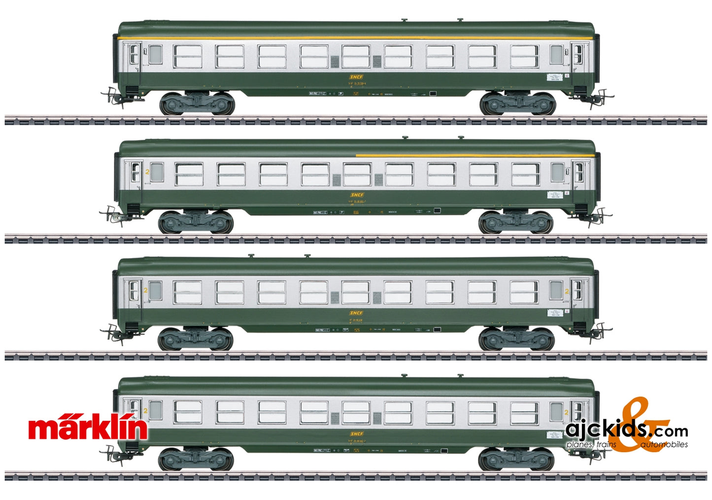 Marklin 40691 - French "Tin-Plate" Express Train Passenger Car Set