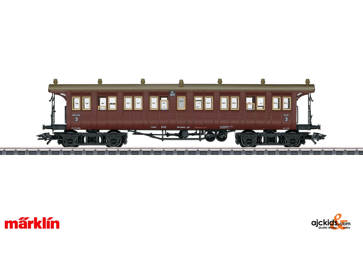 Marklin 42134 - Wurttemberg Type CCI Passenger Car
