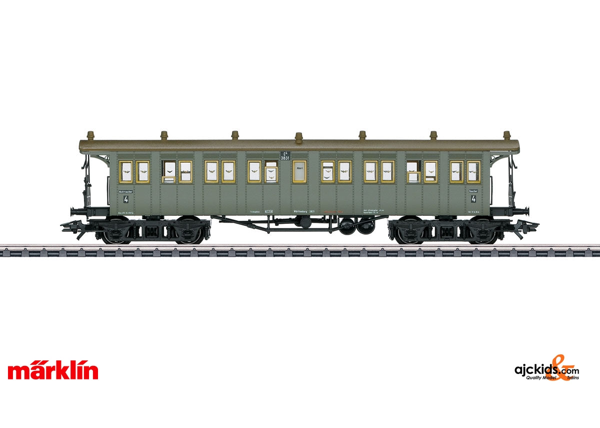 Marklin 42144 - Wurttemberg Type C4 Passenger Car