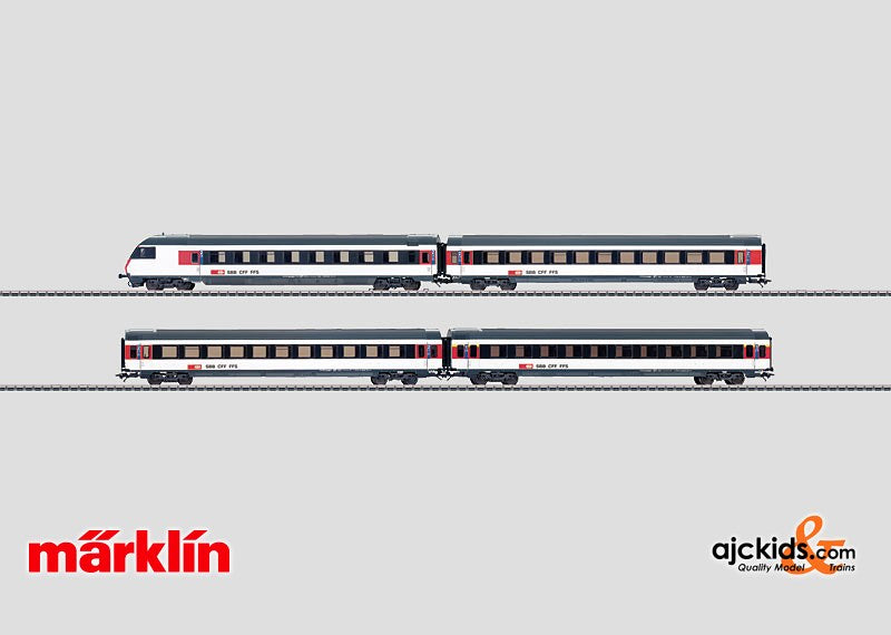 Marklin 42164 - Express Train Passenger Car Set for Shuttle Trains