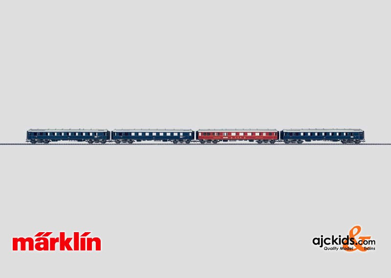 Marklin 42281 - Gluckauf or Good Luck Express Train Car Set