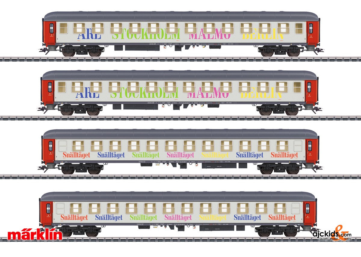Marklin 42906 - Passenger Car Set Berlin-Malmö Express