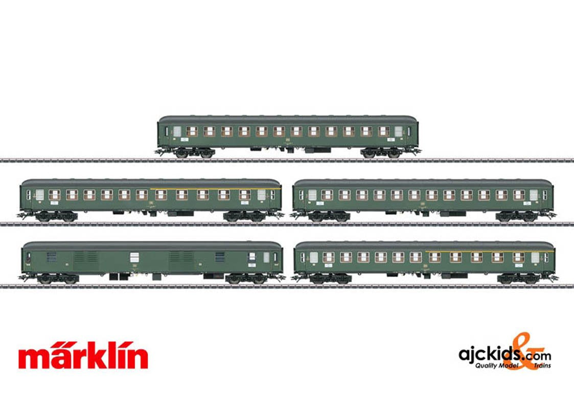 Marklin 42918 - Express Train Passenger 5-Car Set for D 360 Express Train