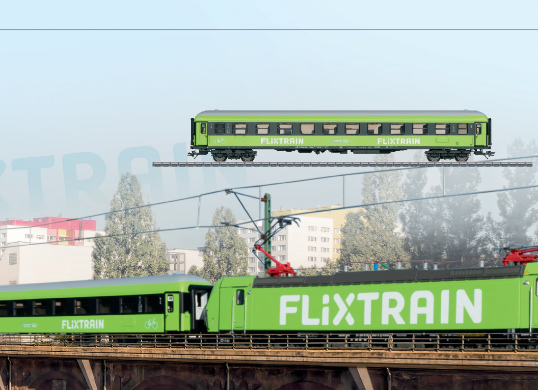 Marklin 42956 - Express Train Passenger Car, 2nd Class