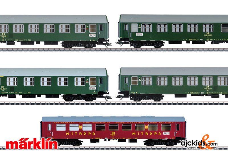 Marklin 42980 - Inter-Zone Express Train Passenger Car Set, Type Y/B 70
