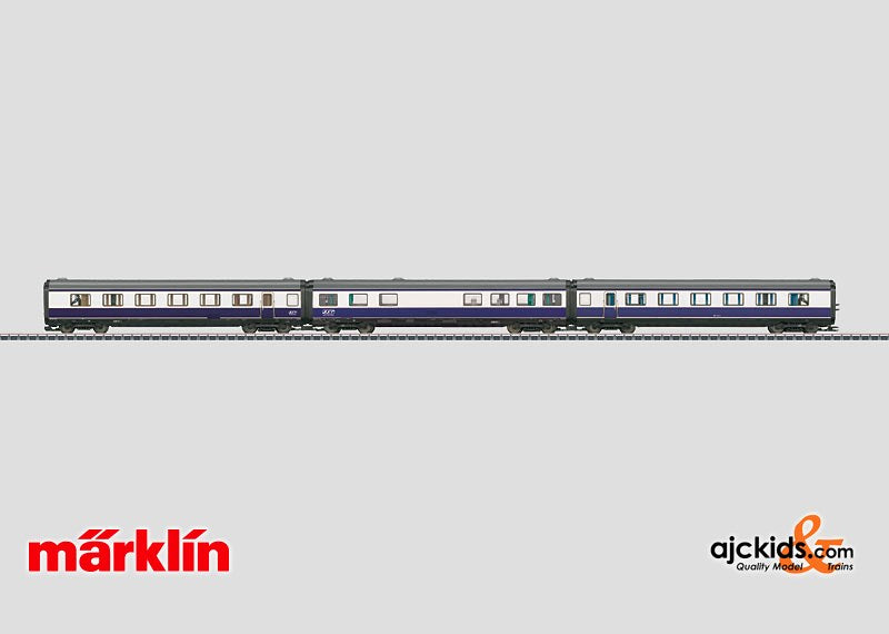 Marklin 43118 - Blue Star Train Add-On Set-only sold with 37608