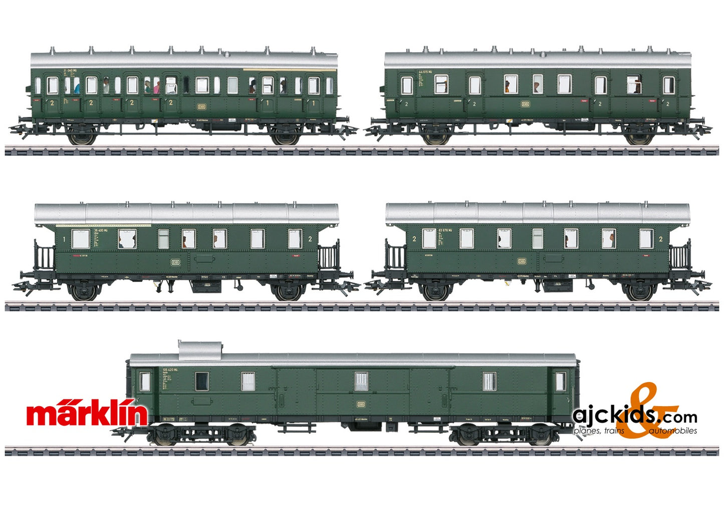 Marklin 43144 - Passenger Car Set for the Class E 44.5