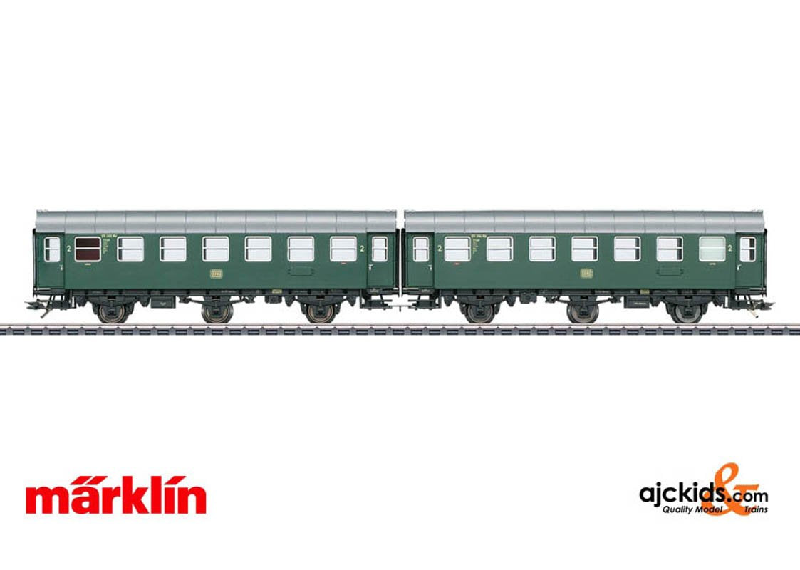 Marklin 43184 - Pair of Passenger Cars; Type B3ygeb