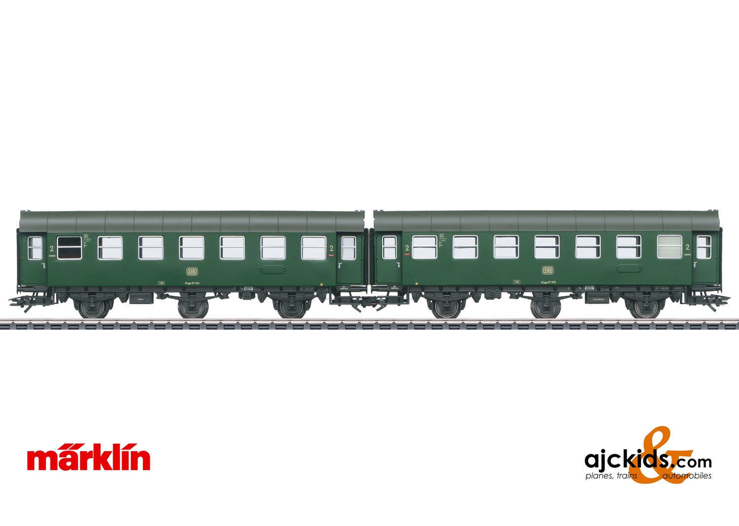 Märklin 4314 Set 2 Stk. Donnerbüchse Personenwagen DB (Gebraucht) in Märklin 4314 Set 2 Stk. Donnerbüchse Personenwagen DB (Gebraucht) in
