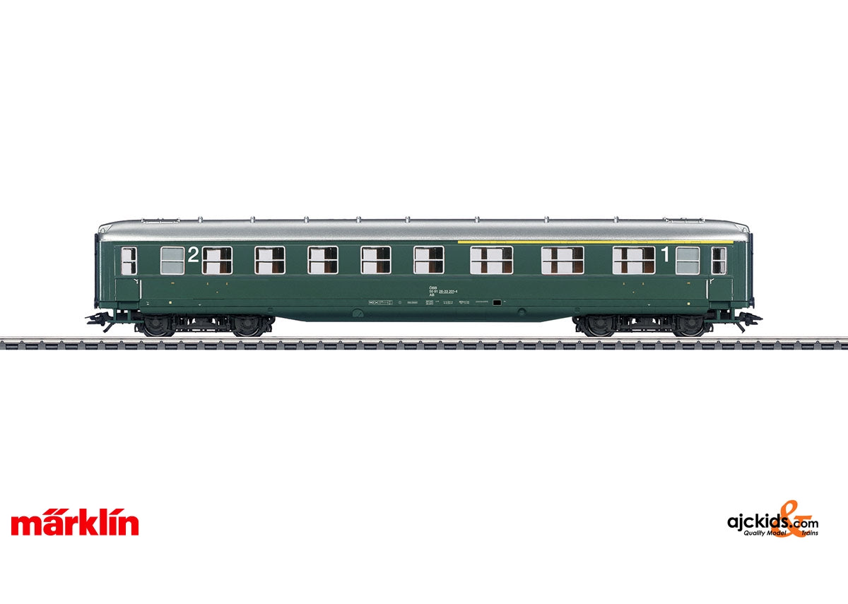 Marklin 43213 - Schurzenwagen / Skirted Passenger Car, 1st/2nd Class