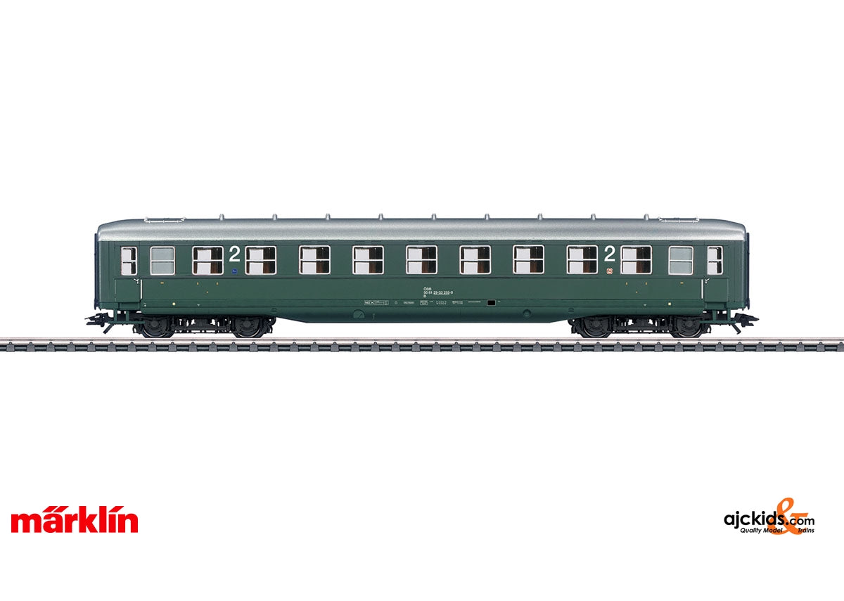 Marklin 43214 - Schurzenwagen / Skirted Passenger Car, 2nd Class