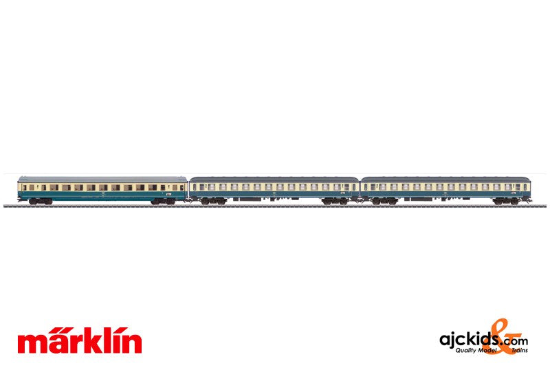 Marklin 43306 - IC Express Train Passenger Car Set Hohenstaufen