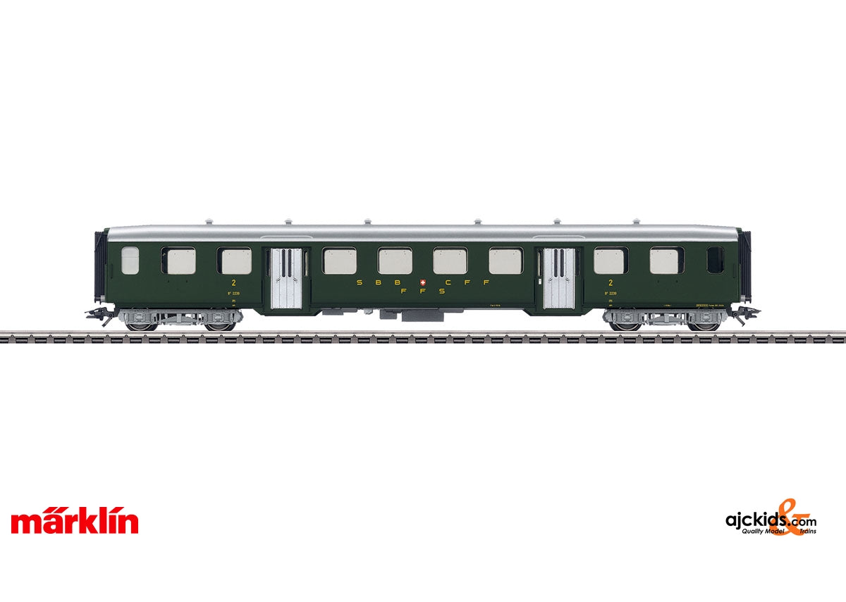 Marklin 43362 - Lightweight Steel Passenger Car, 2nd Class