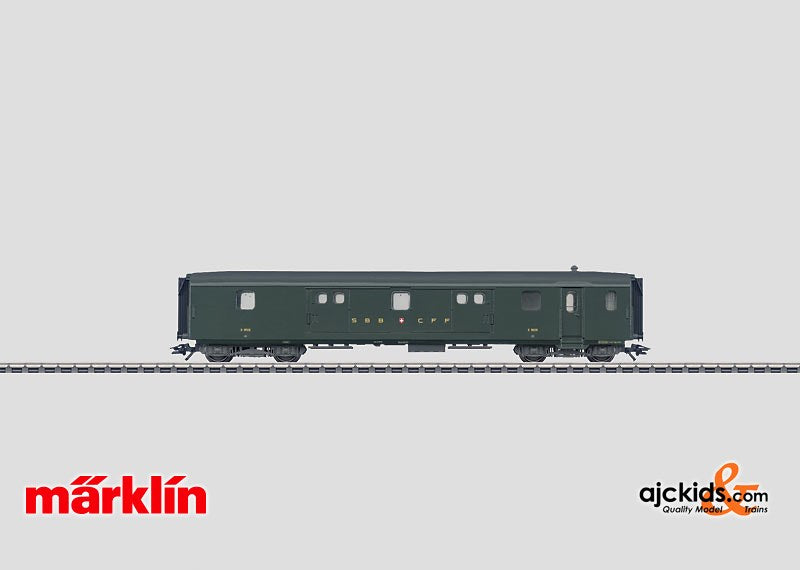 Marklin 43400 - Lightweight Steel Baggage Car