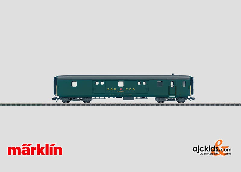 Marklin 43401 - Lightweight Steel Baggage Car