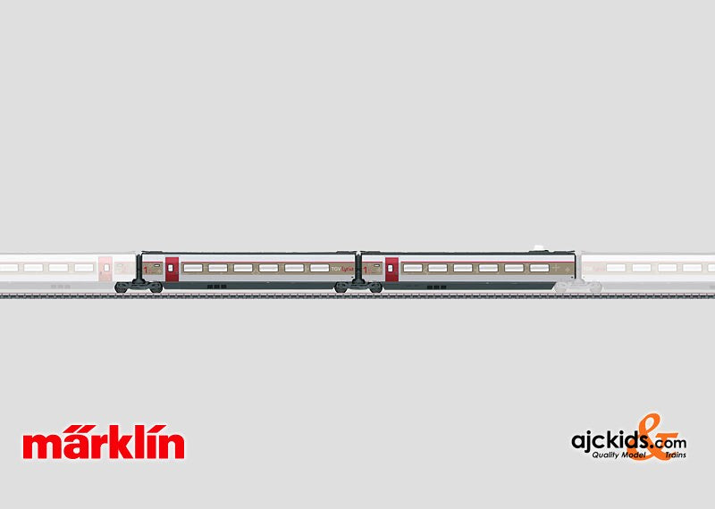 Marklin 43422 - Add-On Car Set 1 for the TGV Lyria