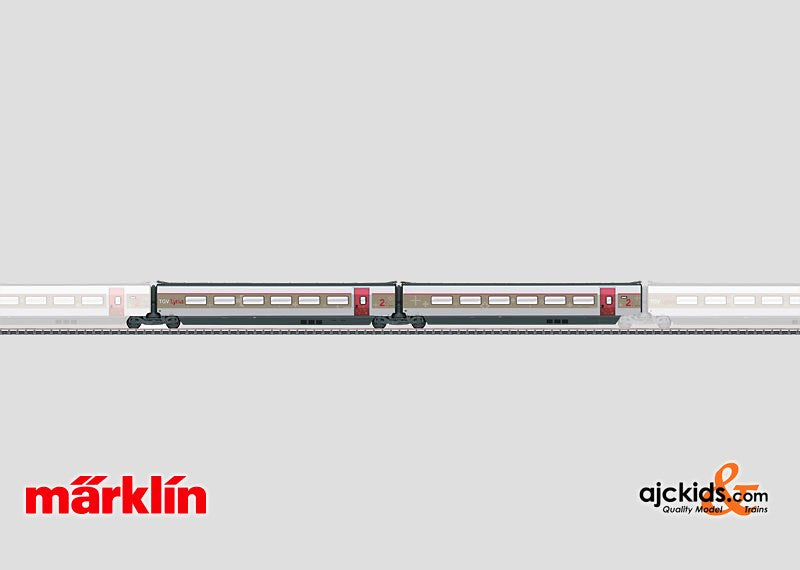 Marklin 43432 - Add-On Car Set 2 for the TGV Lyria