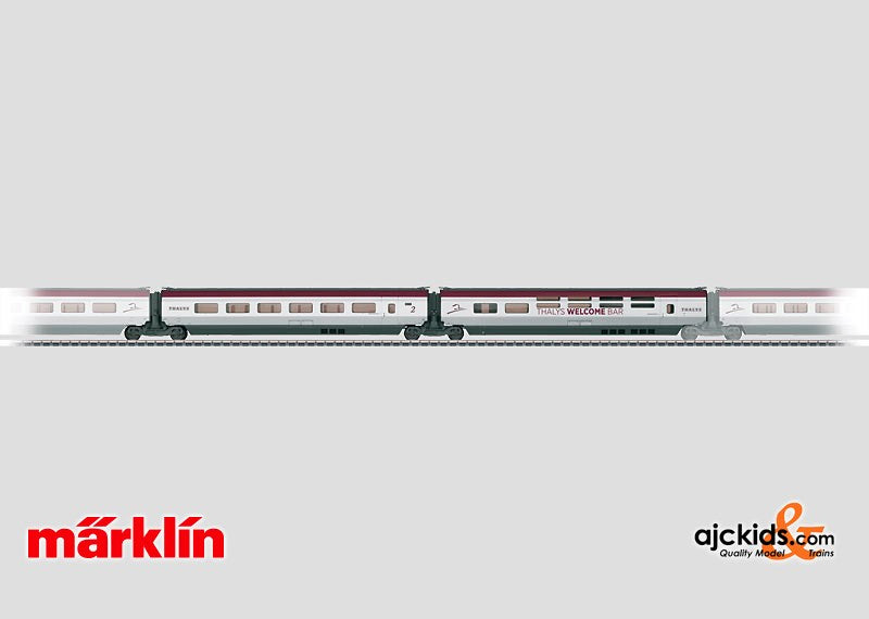 Marklin 43444 - Add-On Car Set 3 for the THALYS PBKA