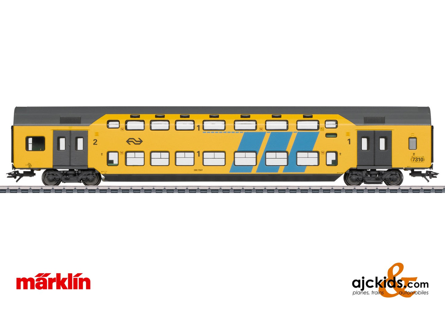 Marklin 43577 - Bi-Level Car, 1st/2nd Class, EAN 4001883435770 at Ajckids.com