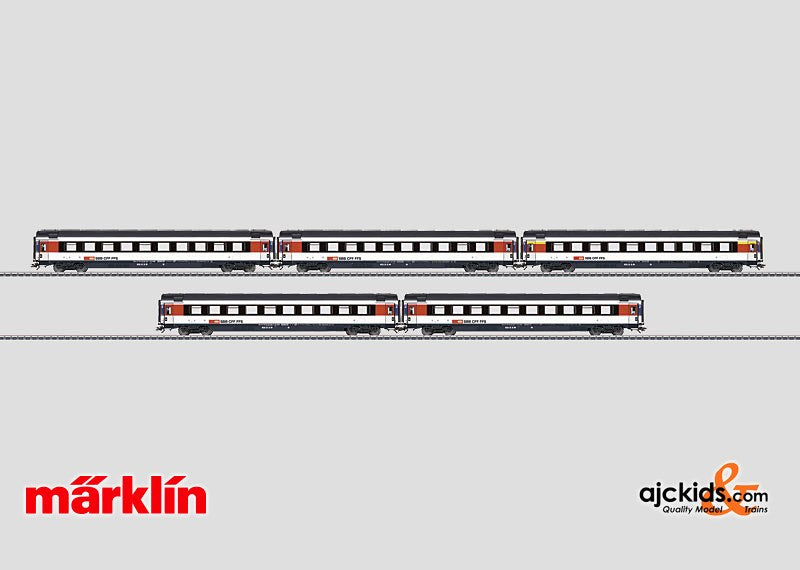 Marklin 43672 - InterCity Express Train Passenger Car Set