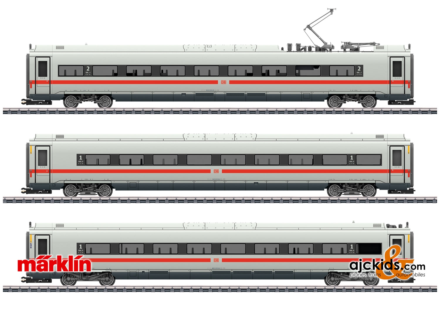 Marklin 43724 Add-On Car Set for the ICE 4 – Ajckids