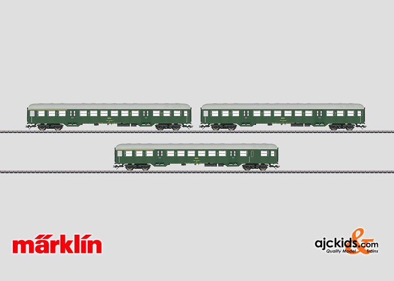 Marklin 43813 - Commuter Car Set Silberling