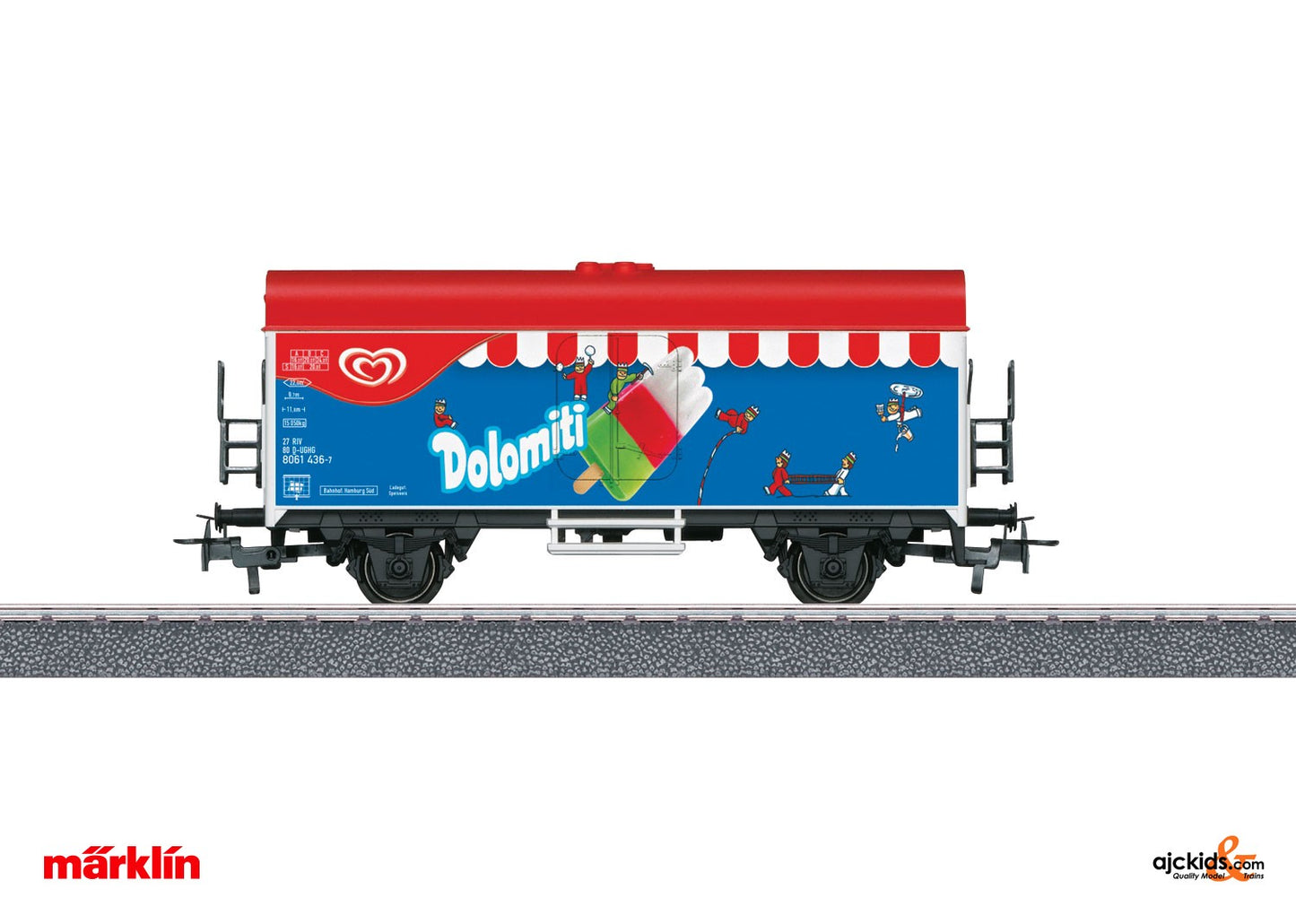 Marklin 44214 - Dolomiti Refrigerator Car (Start Up)
