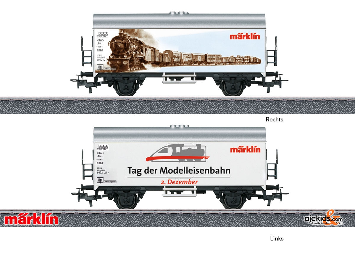 Marklin 44240 - Refrigerator Car – International Model Railroading Day 2018