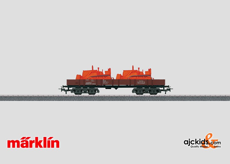 Marklin 4474 - Low side car with double load