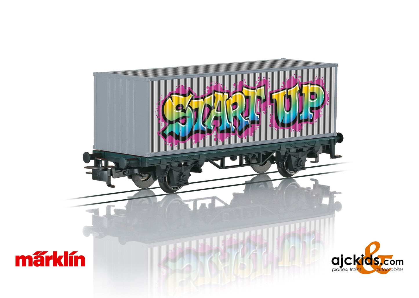 Marklin 44831 Graffiti Contain. Tran. Car at Ajckids.com