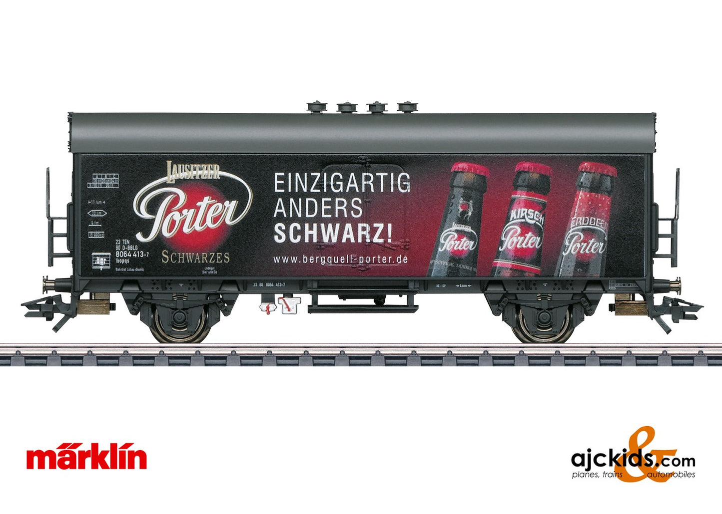Marklin 45029 - Type Ibopqs Beer Refrigerator Car, EAN 4001883450292 at Ajckids.com