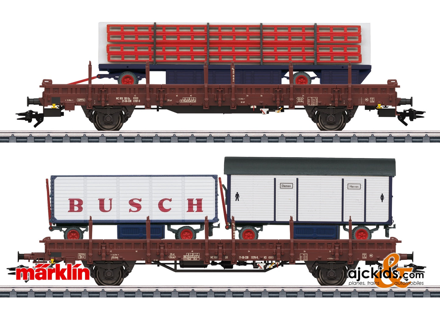 Marklin 45042 - Circus Busch Freight Car Set