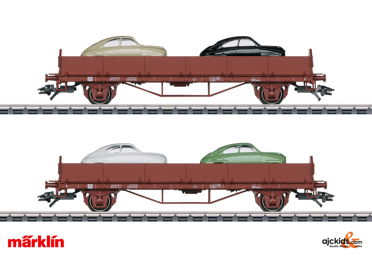 Marklin 45084 - Stake Car Set with Saab 92s