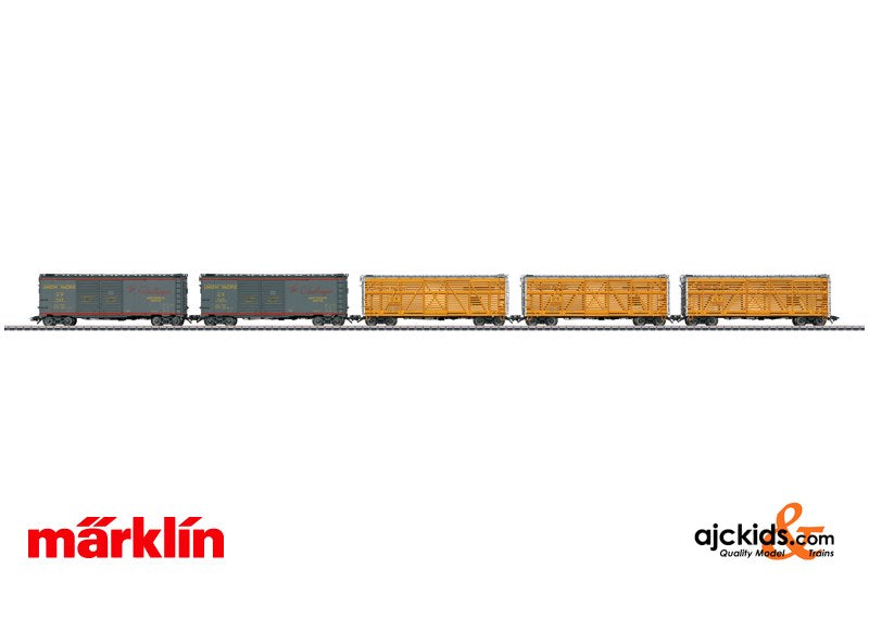 Marklin 45660 - American Freight 5 Car Set