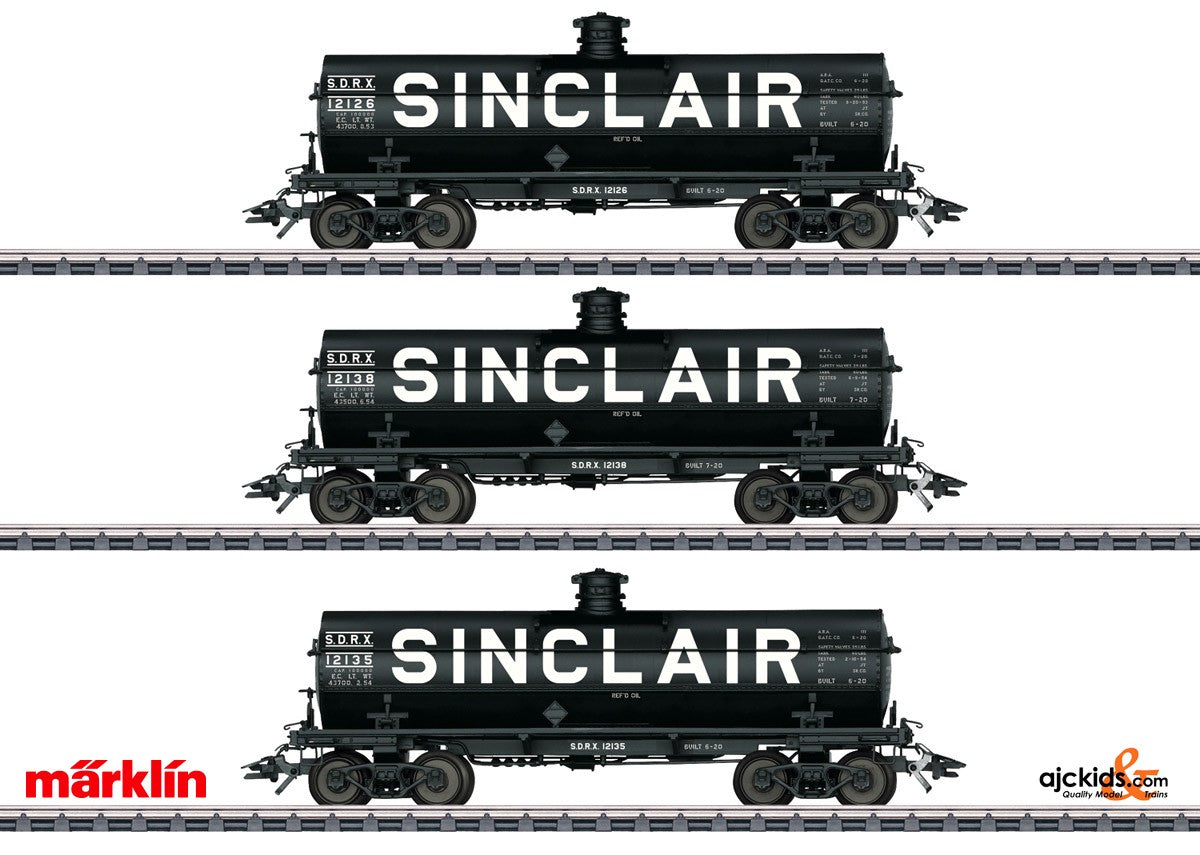 Marklin 45664 - American Tank Car Set Sinclair Oil