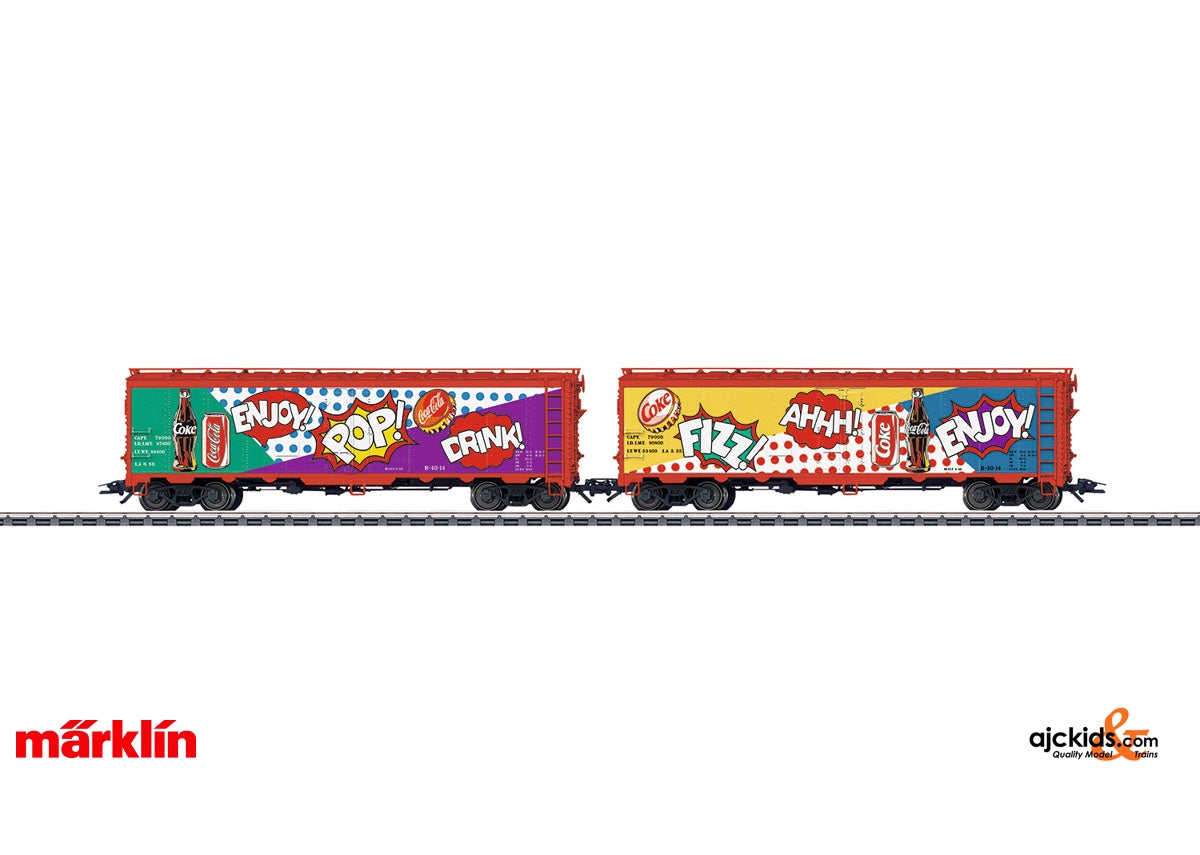 Marklin 45685 - Freight Car Set with Two American Refrigerator Cars