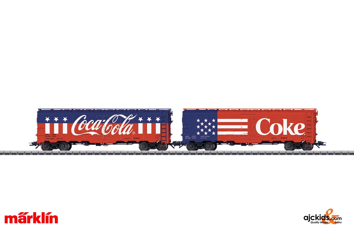 Marklin 45686 - Freight Car Set with Two American Refrigerator Cars