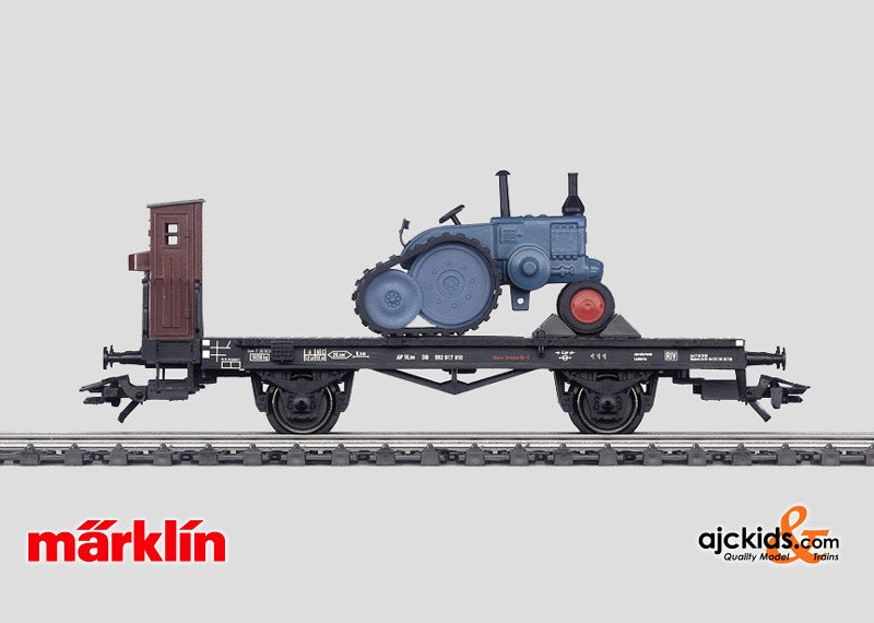 Marklin 46064 - Flat Car with Lanz tractor Exclusiv – Ajckids