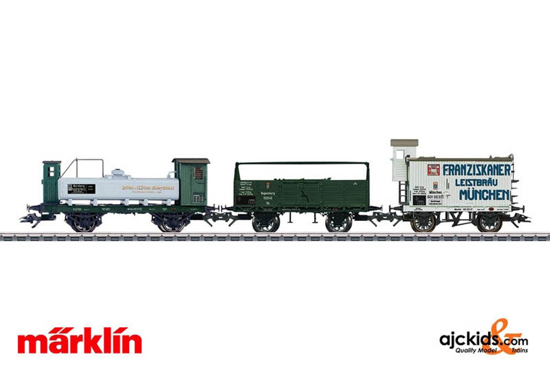 Marklin 46066 - K.Bay.Sts.B. Freight 3-Car Set