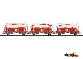 Marklin 46304 - DB AG Type Tds 930 Lime Dump 3-Car Set Weathered