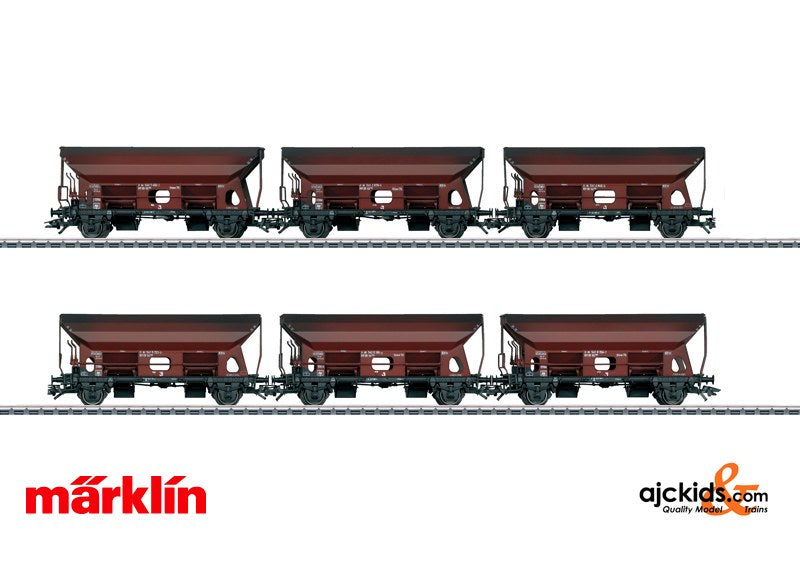 Marklin 46316 - Dump Car Set (weathered)