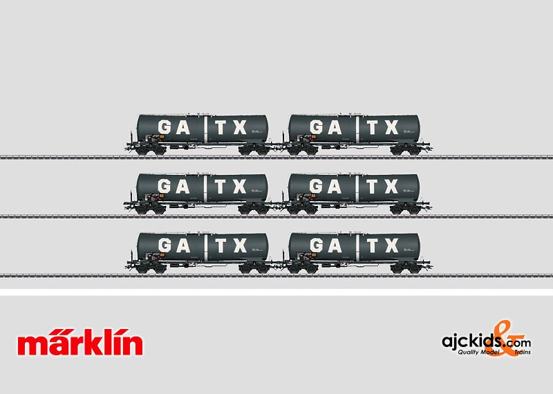 Marklin 46542 - Tank Car Set GATX