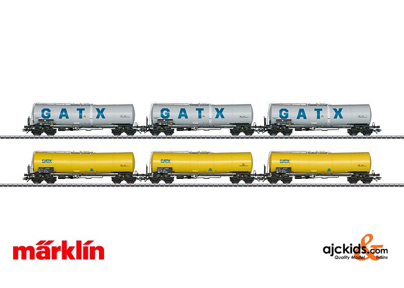 Marklin 46544 - Tank Car Set GATX Rail