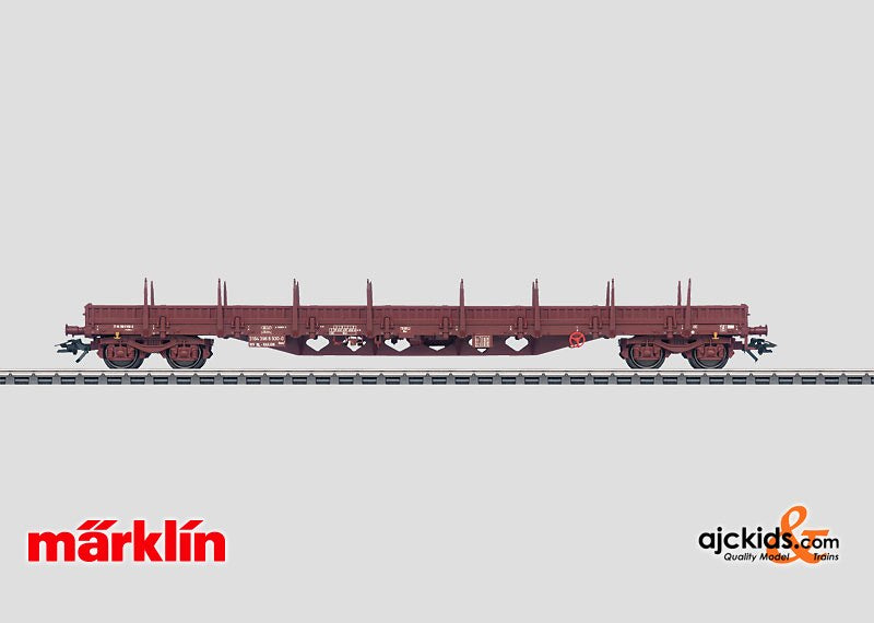 Marklin 47006 - Low Side Car with Stakes