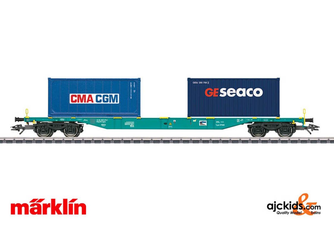 Marklin 47056 - IFB Type Sgnss Container Transport Car