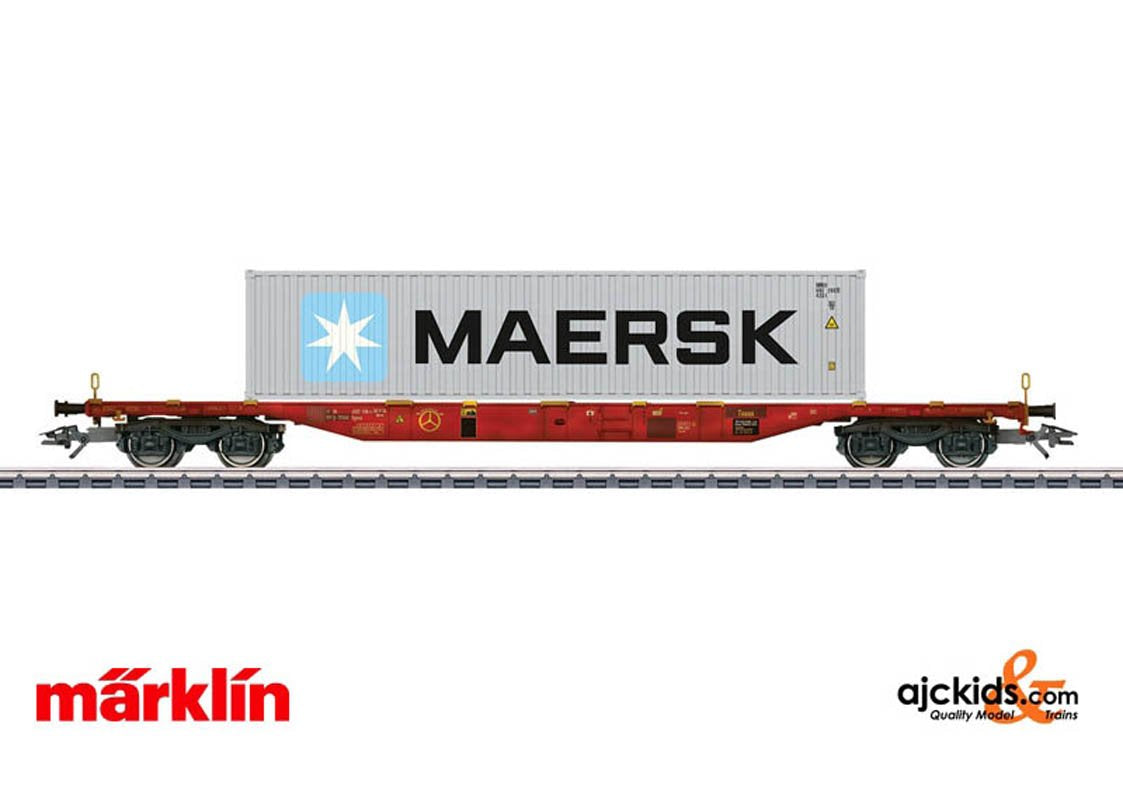 Marklin 47057 - DK Type Sgnss Container Transport Car
