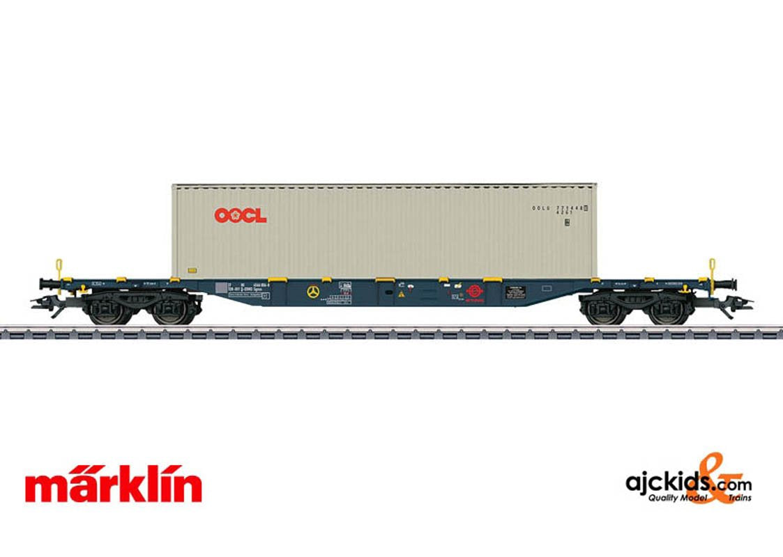 Marklin 47058 - Type Sgnss Container Transport Car w/ 40' Container