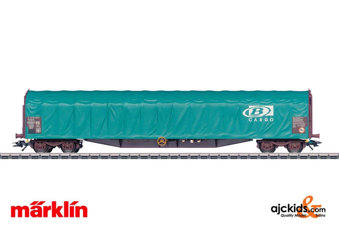 Marklin 47063 - SNCB Type Rils Sliding Tarp Car