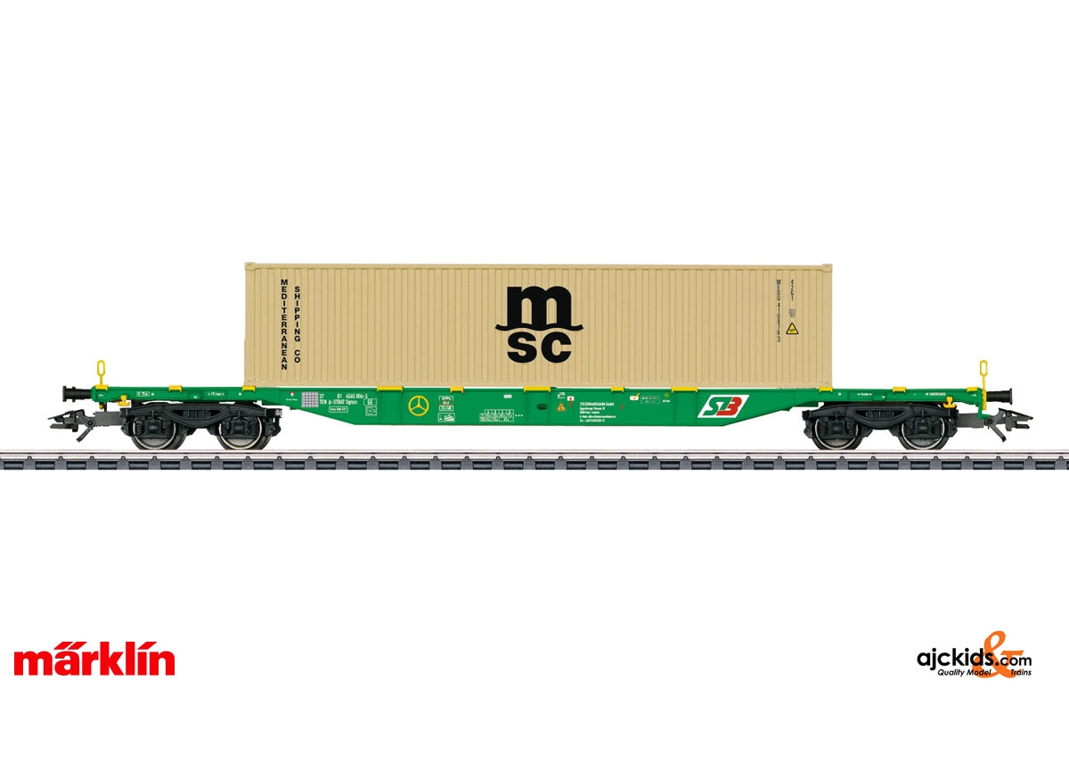 Marklin 47066 - Type Sgnss Container Transport Car